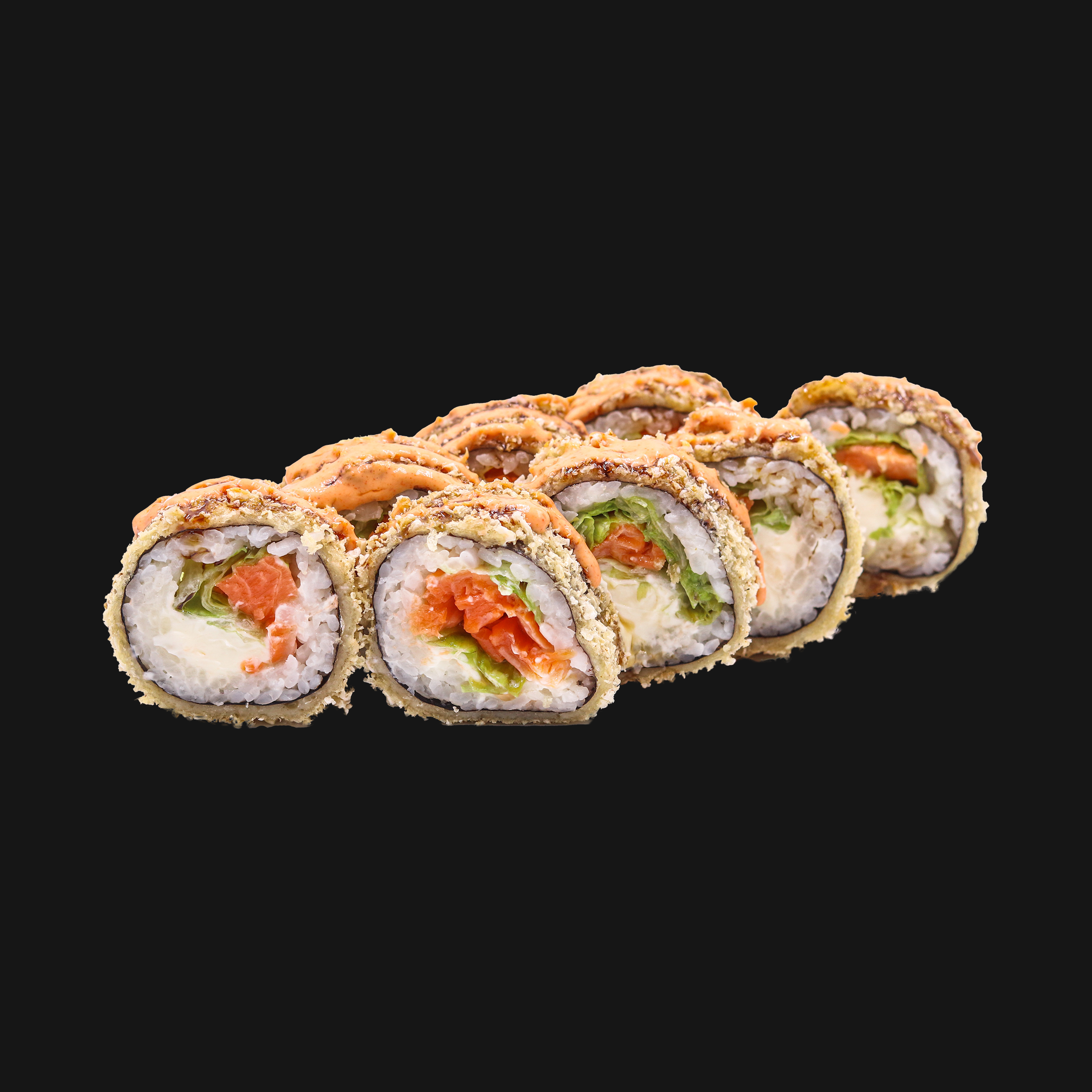 Темпура з лососем